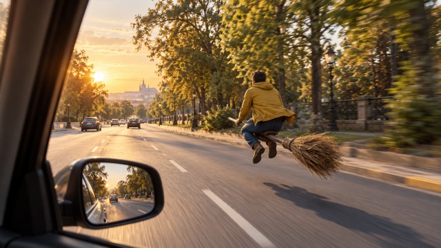 One Continuous AI Broom Trend Escape