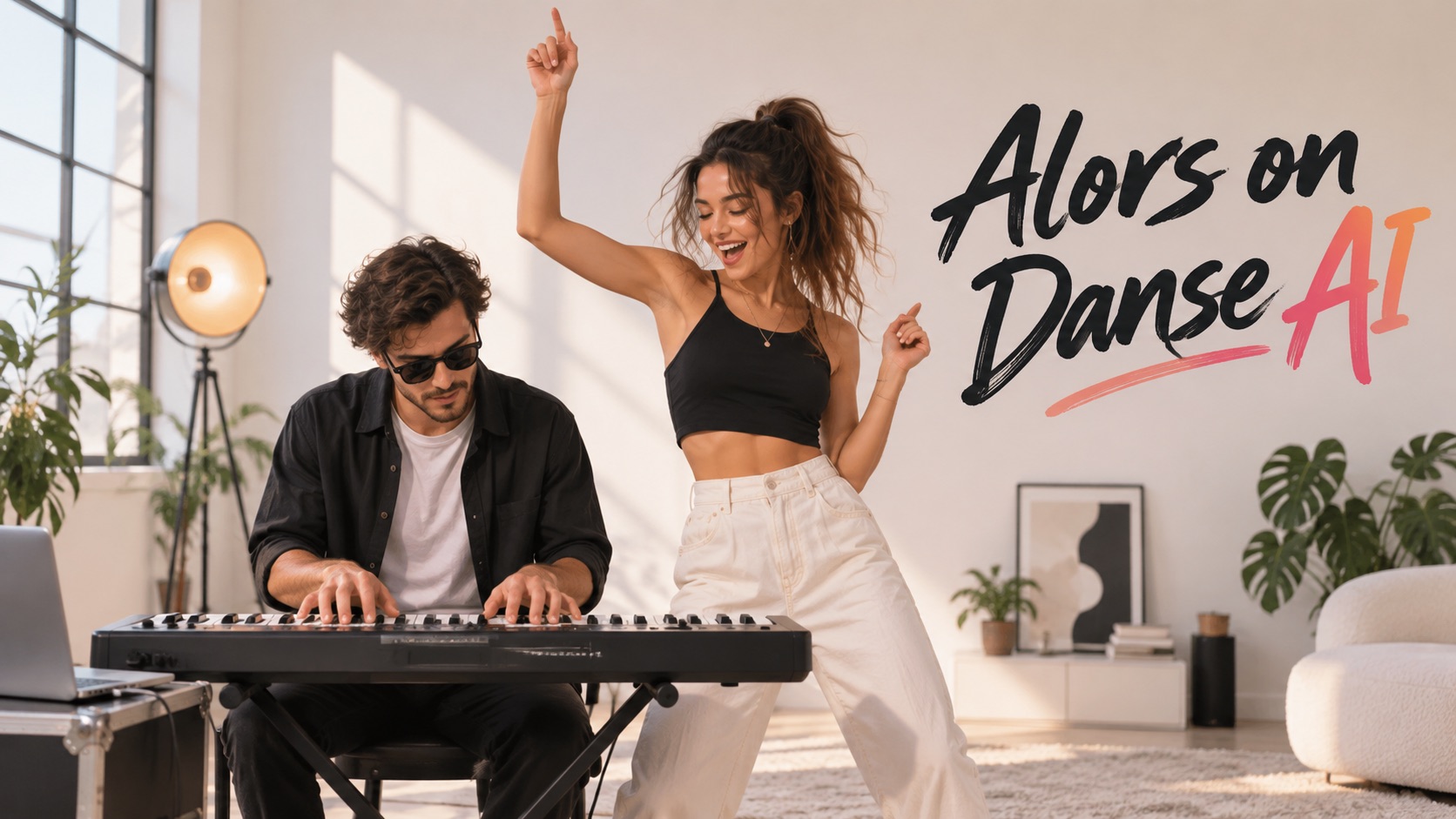 Alors on Danse AI Video Generator: Star in the Keyboard Duet