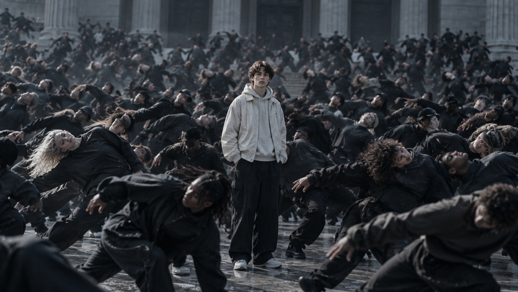 Keep the Lead Recognizable While the Crowd Moves