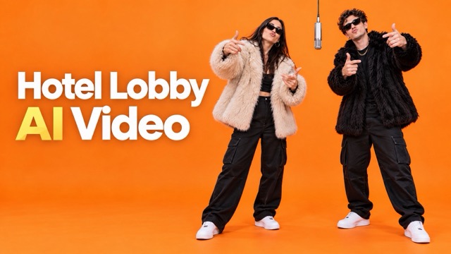 Hotel Lobby AI Video