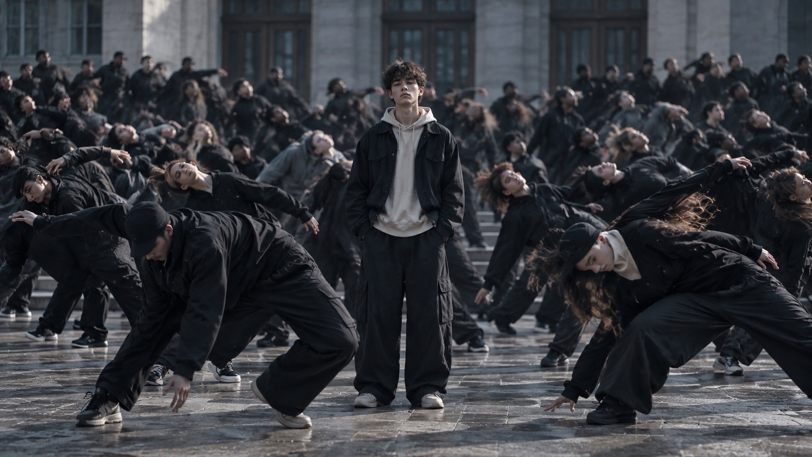 Become the Center of a Full Crowd Performance